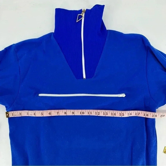 Vintage kangaroo pouch Janus of Norway quarter zip ski sweater - Picture 8 of 8